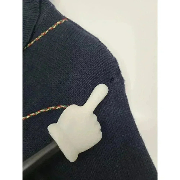 Vintage Tiara International Christmas Collection Sweater Women's Size PM - Picture 7 of 9